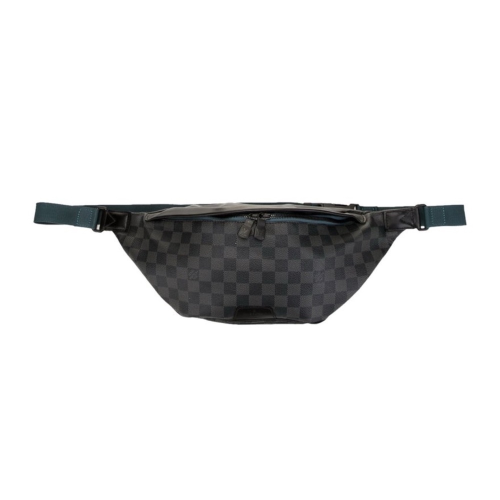 Authentic Louis Vuitton discovery Bumbag Damier Graphite bag
